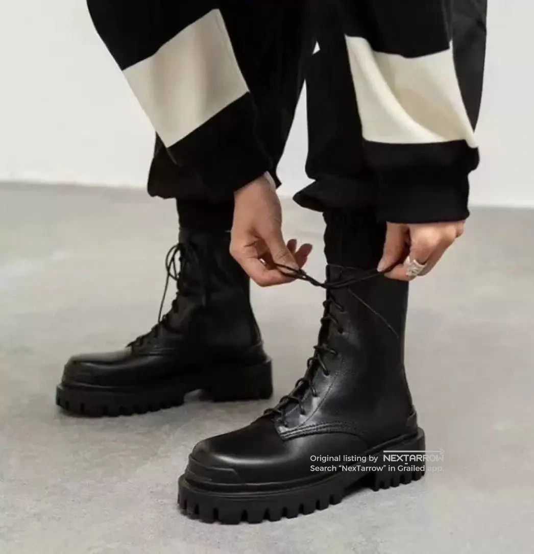 Balenciaga Balenciaga Strike Martin Boots Black 36 Italy Size US 6 / IT 36 - 3 Thumbnail
