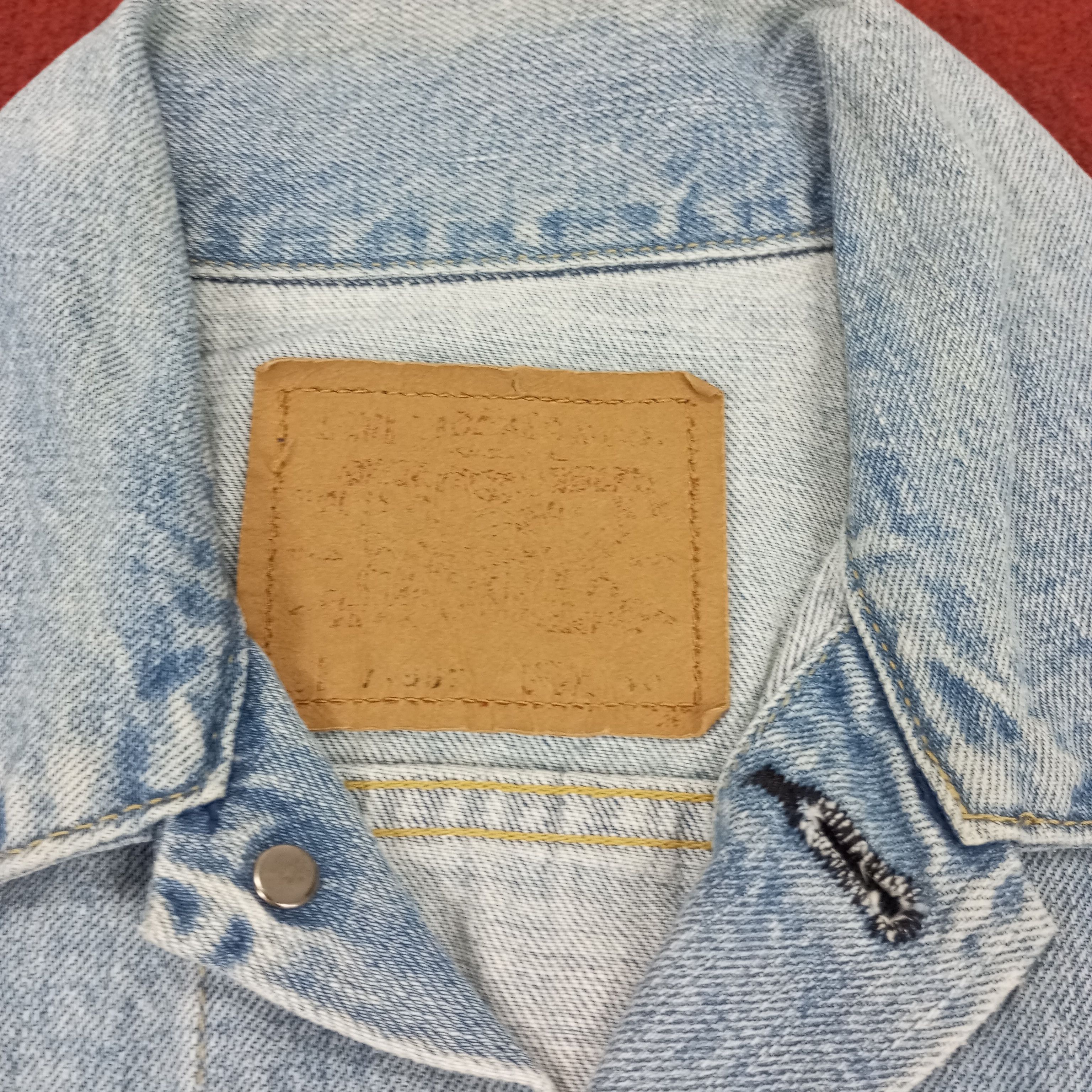 Levi's × Vintage Levis Big E American Streetwear Style Fashion Denim Jacket Size US S / EU 44-46 / 1 - 6 Thumbnail