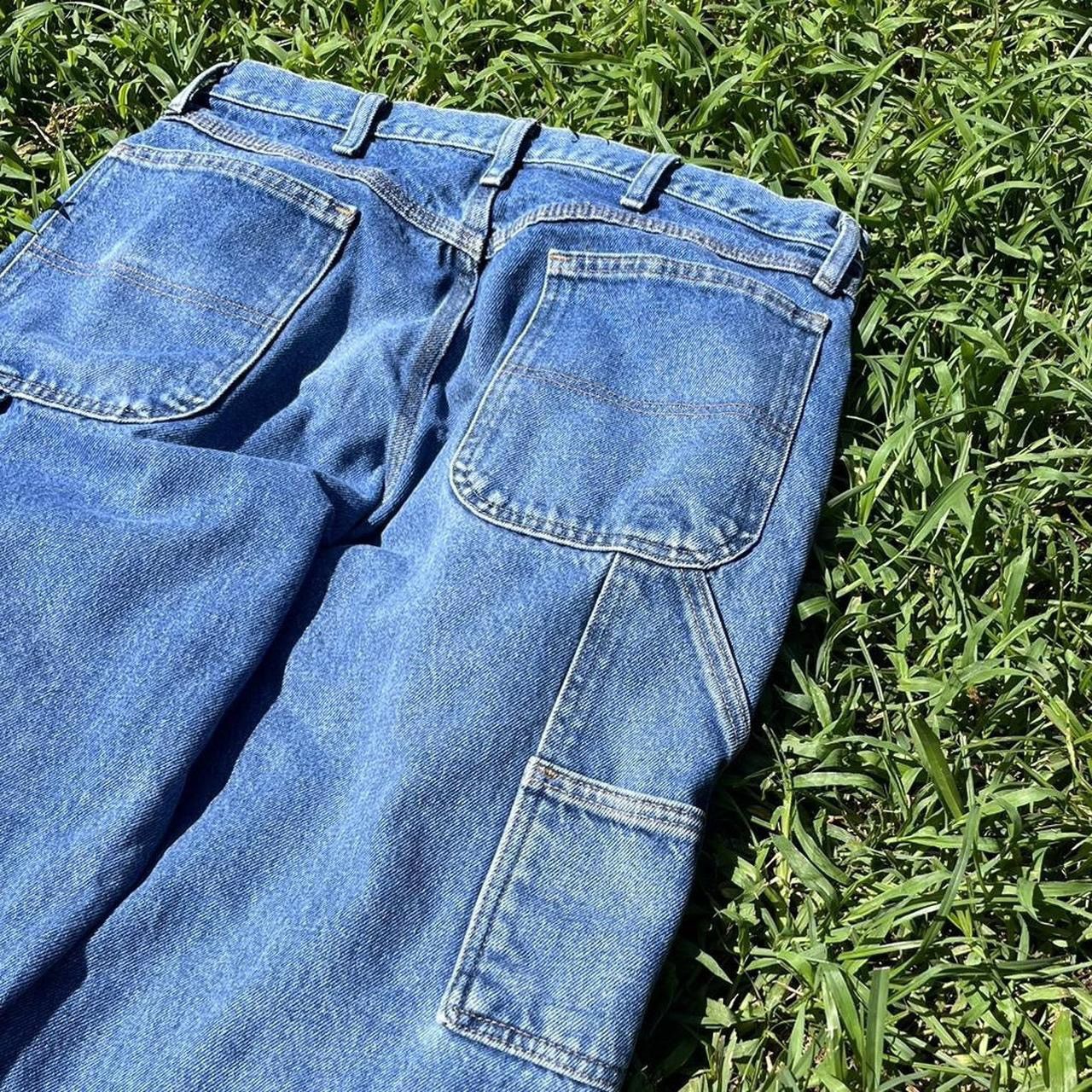 Levi's Vintage Clothing Rustler Carpenter Jeans 34x30 Y2K Baggy Levi’s Sister Brand Size US 34 / EU 50 - 5 Thumbnail