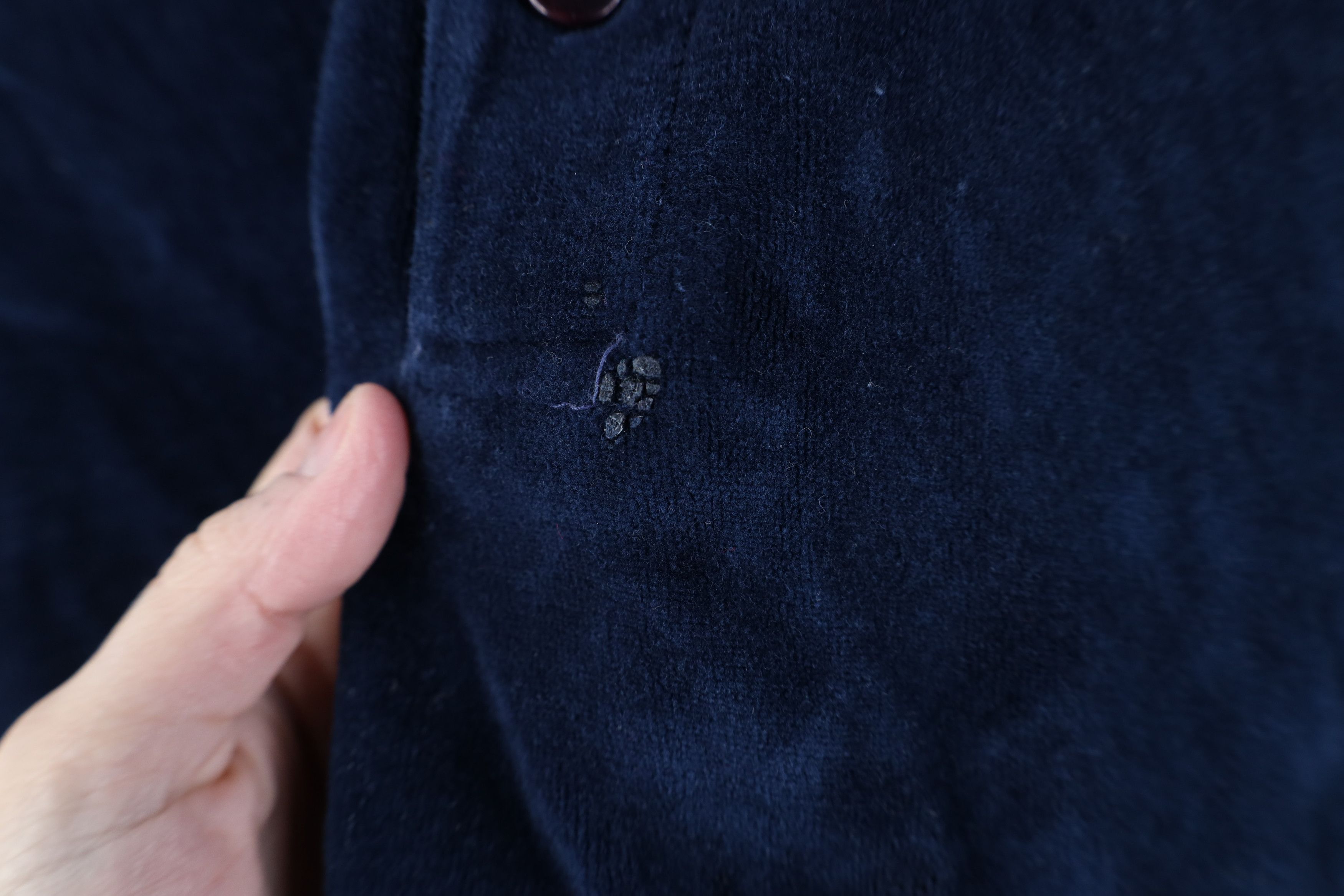 Vintage Vintage 90s Streetwear Block Velour Long Sleeve Rugby Polo Size US XL / EU 56 / 4 - 4 Thumbnail