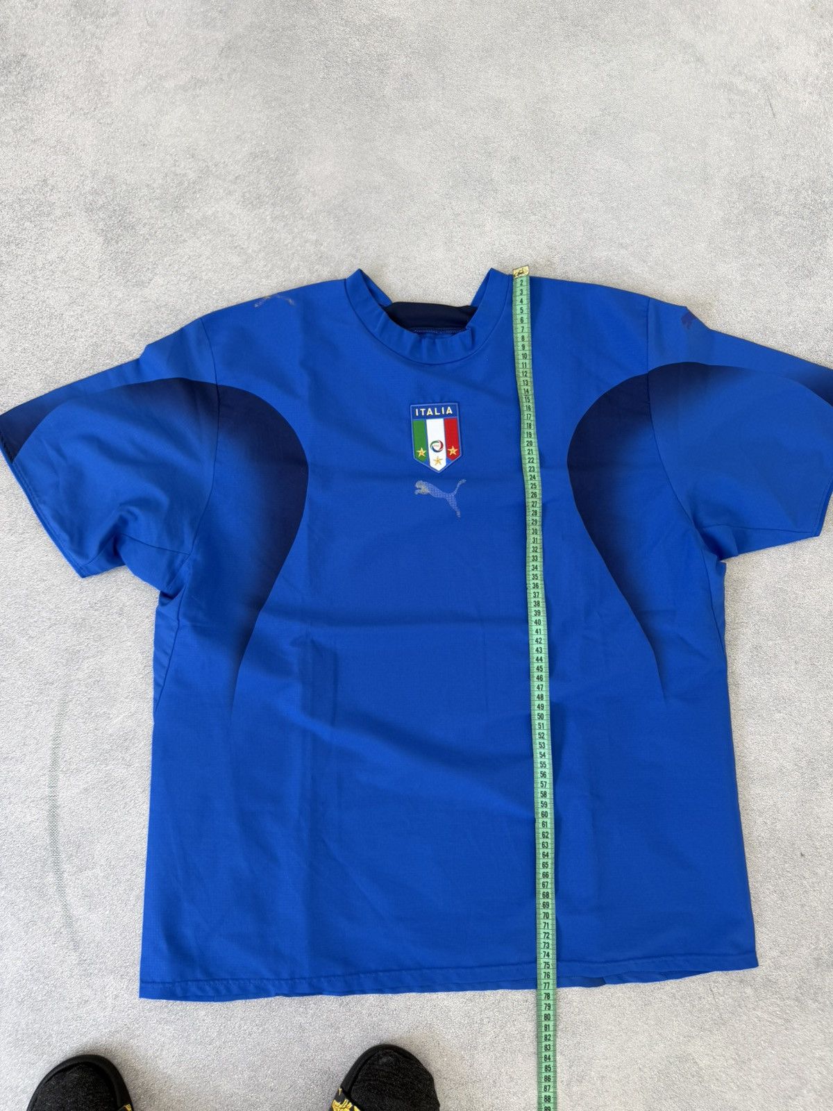 Other Puma Italy Football Jersey T-Shirt Y2K Size US L / EU 52-54 / 3 - 12 Thumbnail
