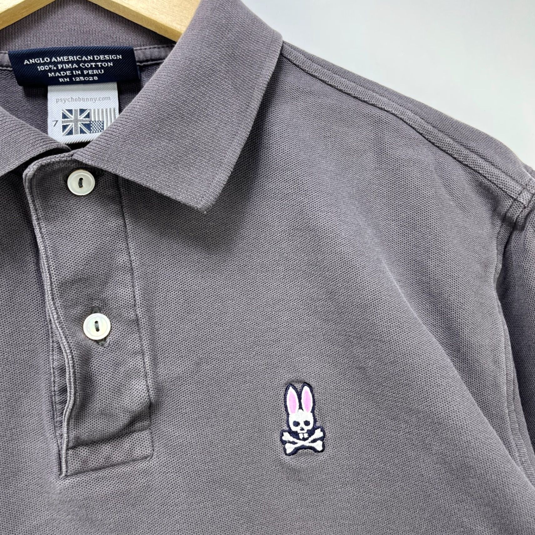 Psycho Bunny VINTAGE 90s Polo Ralph Lauren Rugby Striped Long Sleeve Shirt XL Men Gray Polo Ralph Lauren Shirt XL Mens Size US XL / EU 56 / 4 - 3 Thumbnail