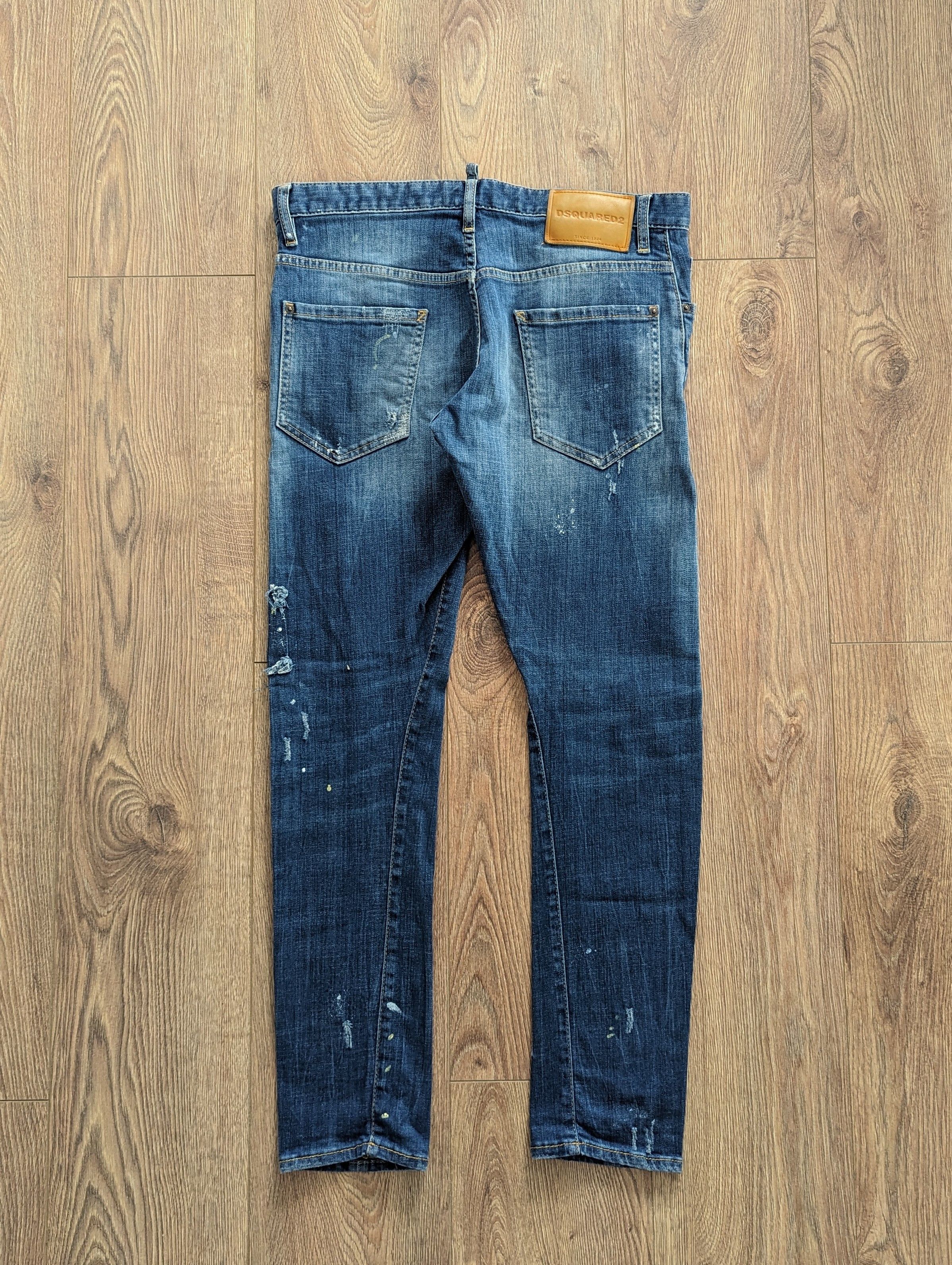 Dsquared2 Dsquared2 Sexy Twist Jeans Men's Blue Pants Made In Italy Size US 32 / EU 48 - 19 Thumbnail
