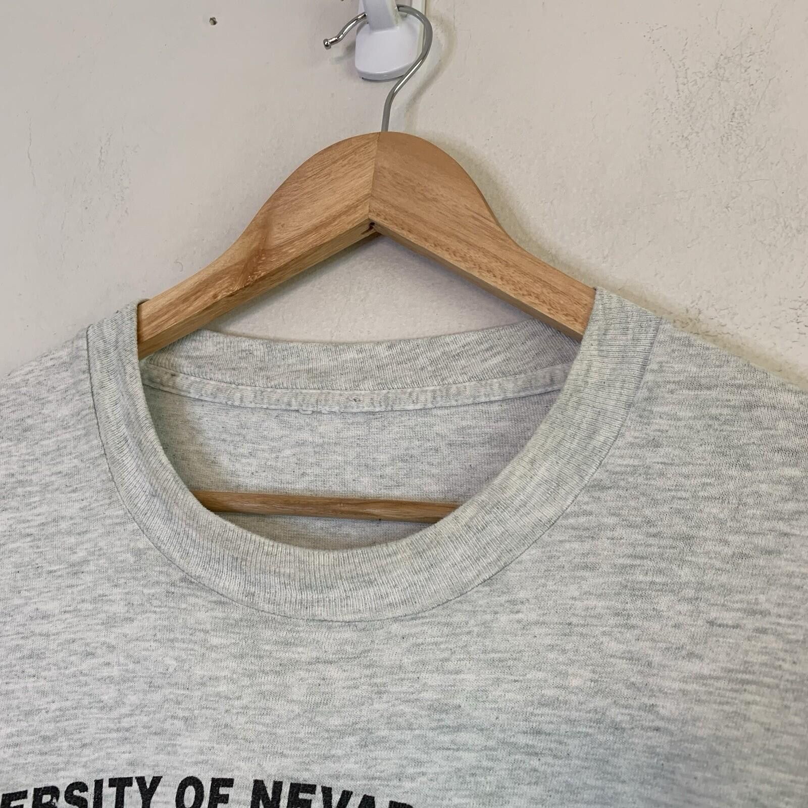 Vintage Vintage 90s UNLV Rebels Graphic Shirt Gray Size XL Size US XL / EU 56 / 4 - 4 Thumbnail