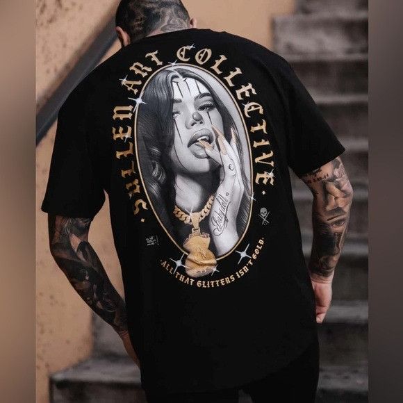 Designer New Sullen Men's Baby Face Short Sleeve Standard T-shirt Sz Size US XXL / EU 58 / 5 - 1 Thumbnail