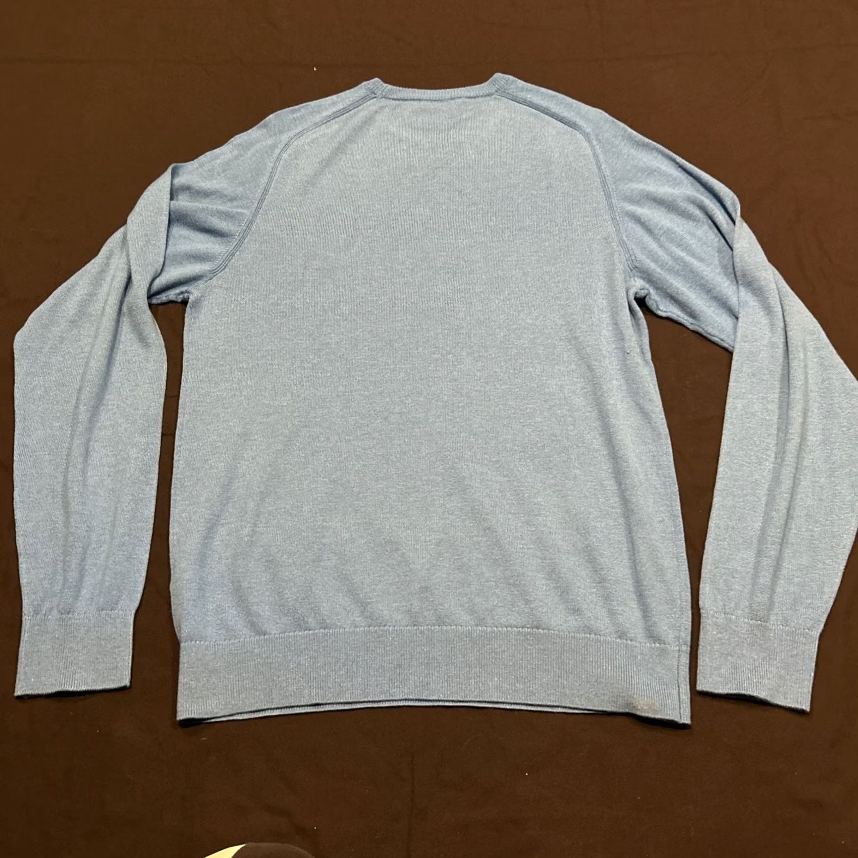 Logo 7 AT&T Logo Sweater Pullover Knit Blue Embroidered Mens L 4XL Crew Neck Cardigan? Size US XXL / EU 58 / 5 - 5 Thumbnail