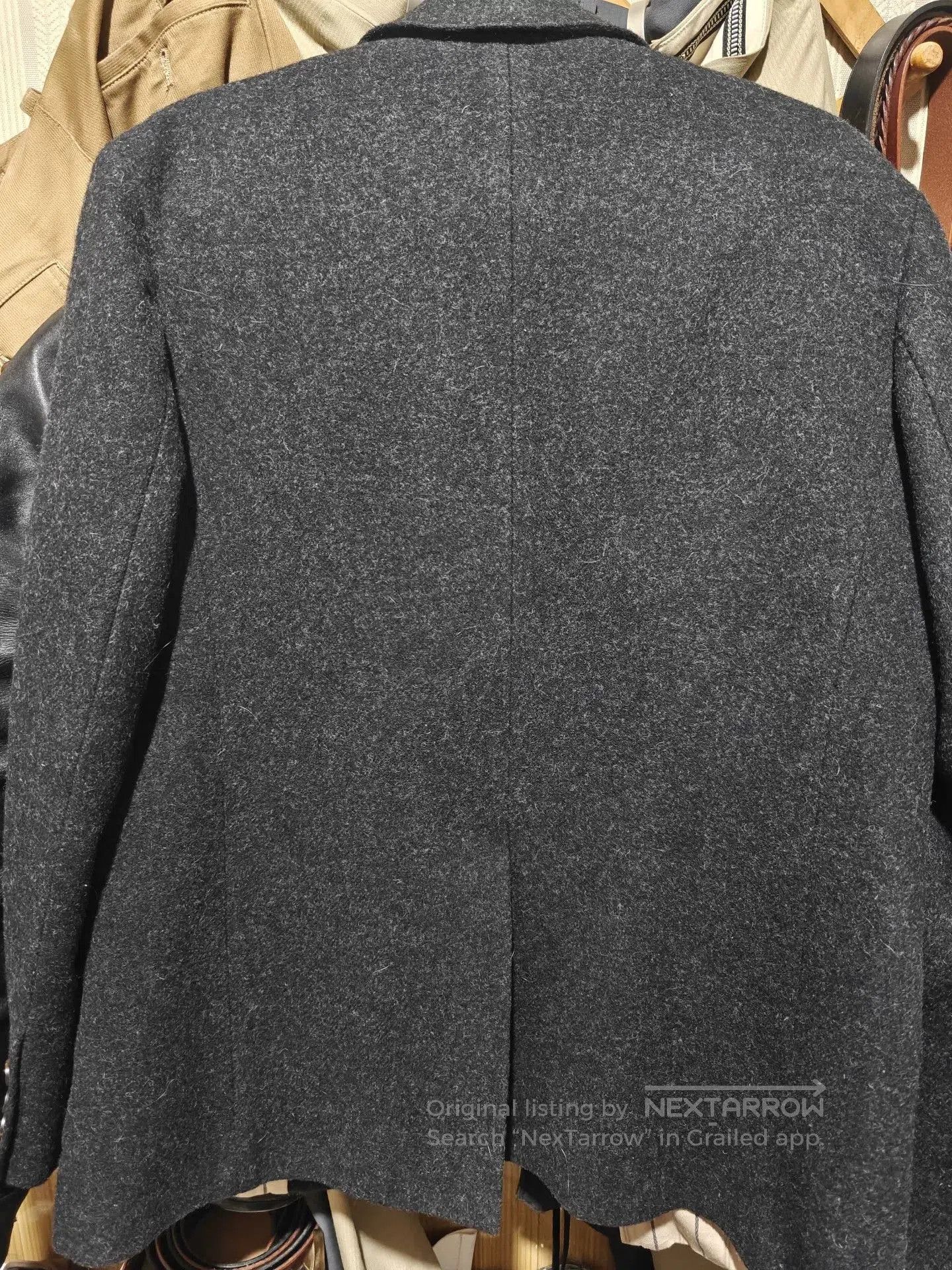 Vintage AnnualRing American Retro Black Tweed Men's Blazer. Size US M / EU 48-50 / 2 - 3 Thumbnail