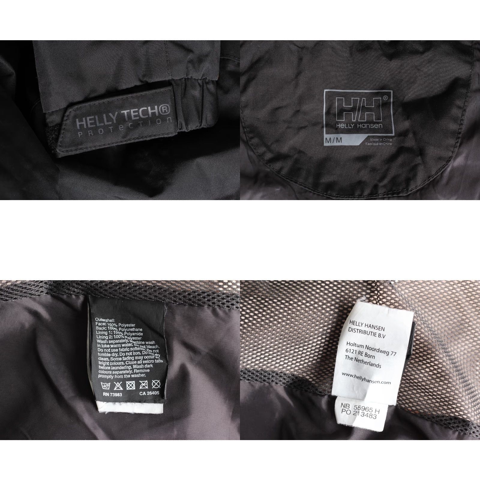 Helly Hansen VINTAGE Helly Hansen Hooded Jacket Women M Waterproof Lined MJ6500 Size M / US 6-8 / IT 42-44 - 8 Thumbnail