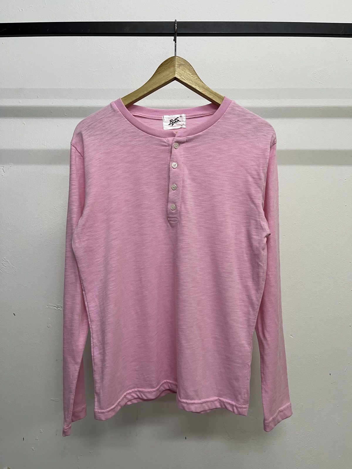 Greg Lauren BDS Japan Inspired by RRL GREG LAUREN CDG Slub LS Henley Size US M / EU 48-50 / 2 - 1 Thumbnail