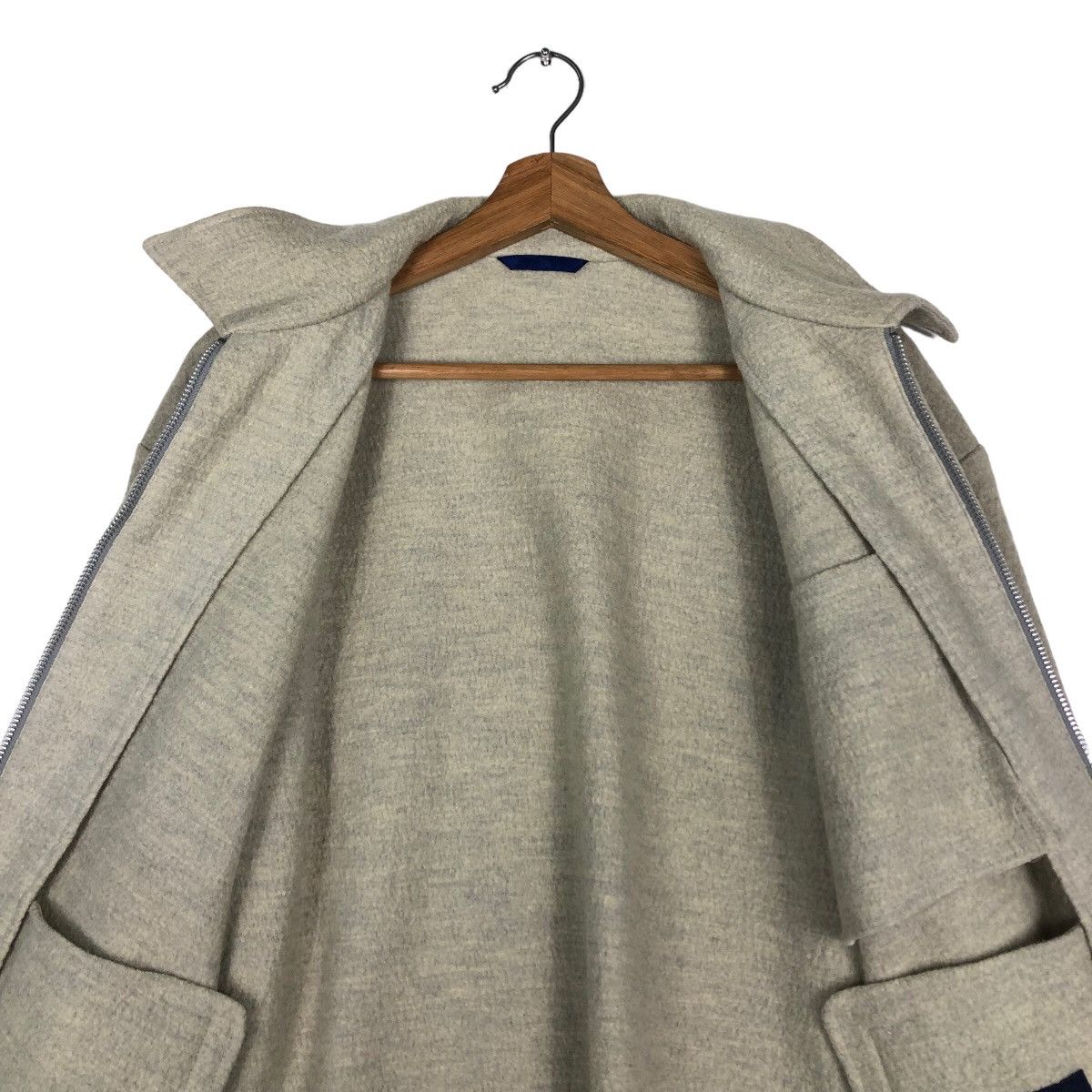 Japanese Brand 🔥Vintage Chore Zipper Jacket Zephyr Japan Issey Miyake Size US M / EU 48-50 / 2 - 14 Thumbnail