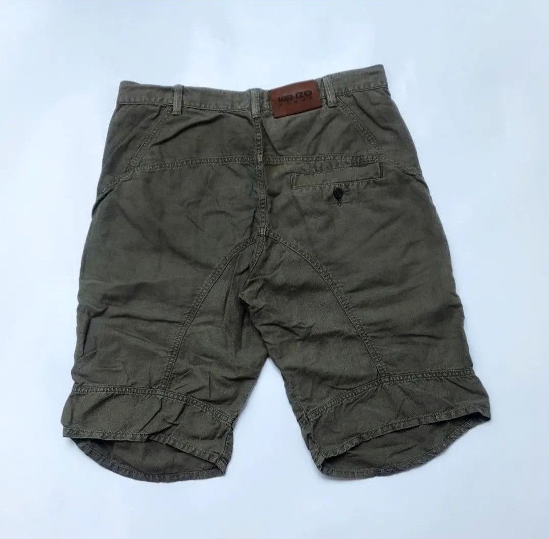 Kenzo × Vintage VTG KENZO HOMME SHORT PANTS Size US 34 / EU 50 - 2 Thumbnail