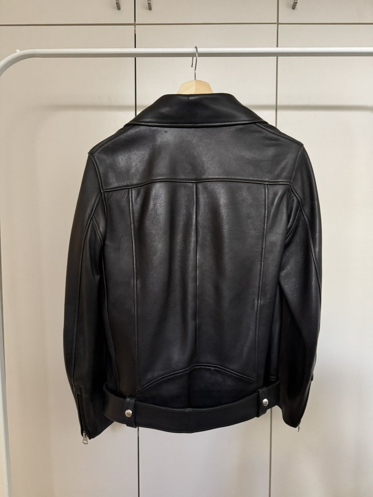 Acne Studios Nate clean oversized leather jacket Size US S / EU 44-46 / 1 - 4 Thumbnail