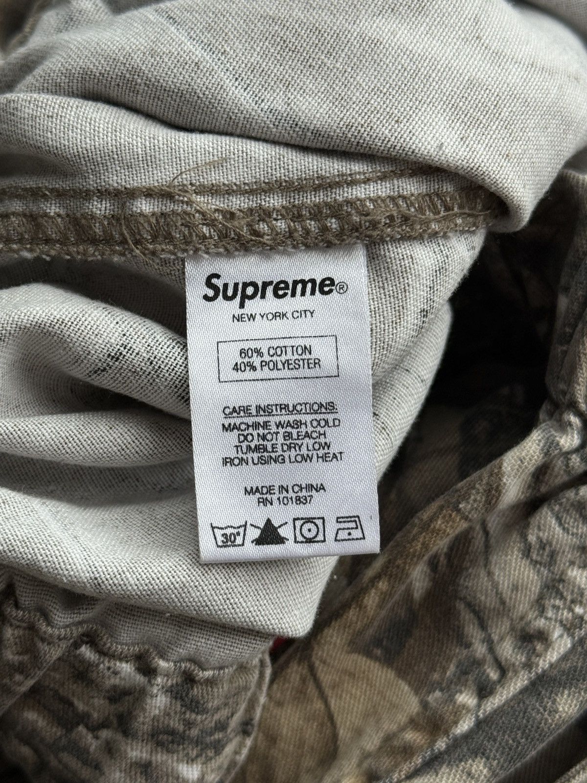Supreme Supreme Realtree Camo Flannel Pant (Large) Size US 34 / EU 50 - 7 Thumbnail