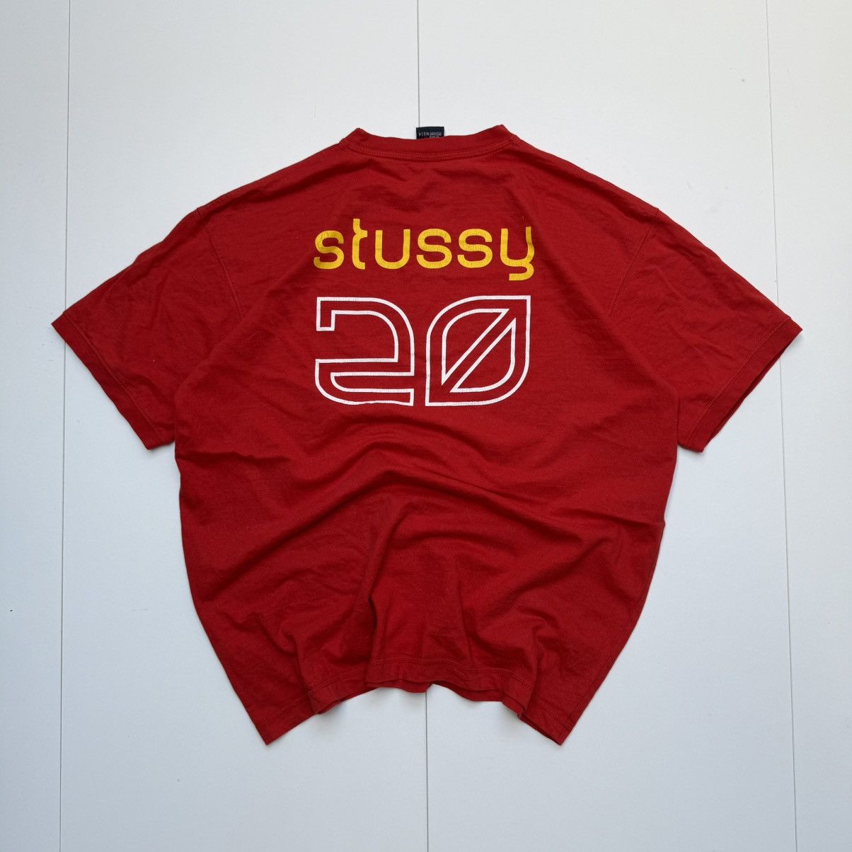 Stussy Vintage stussy 90s y2k backprint surf tee tshirt Size US L / EU 52-54 / 3 - 2 Thumbnail