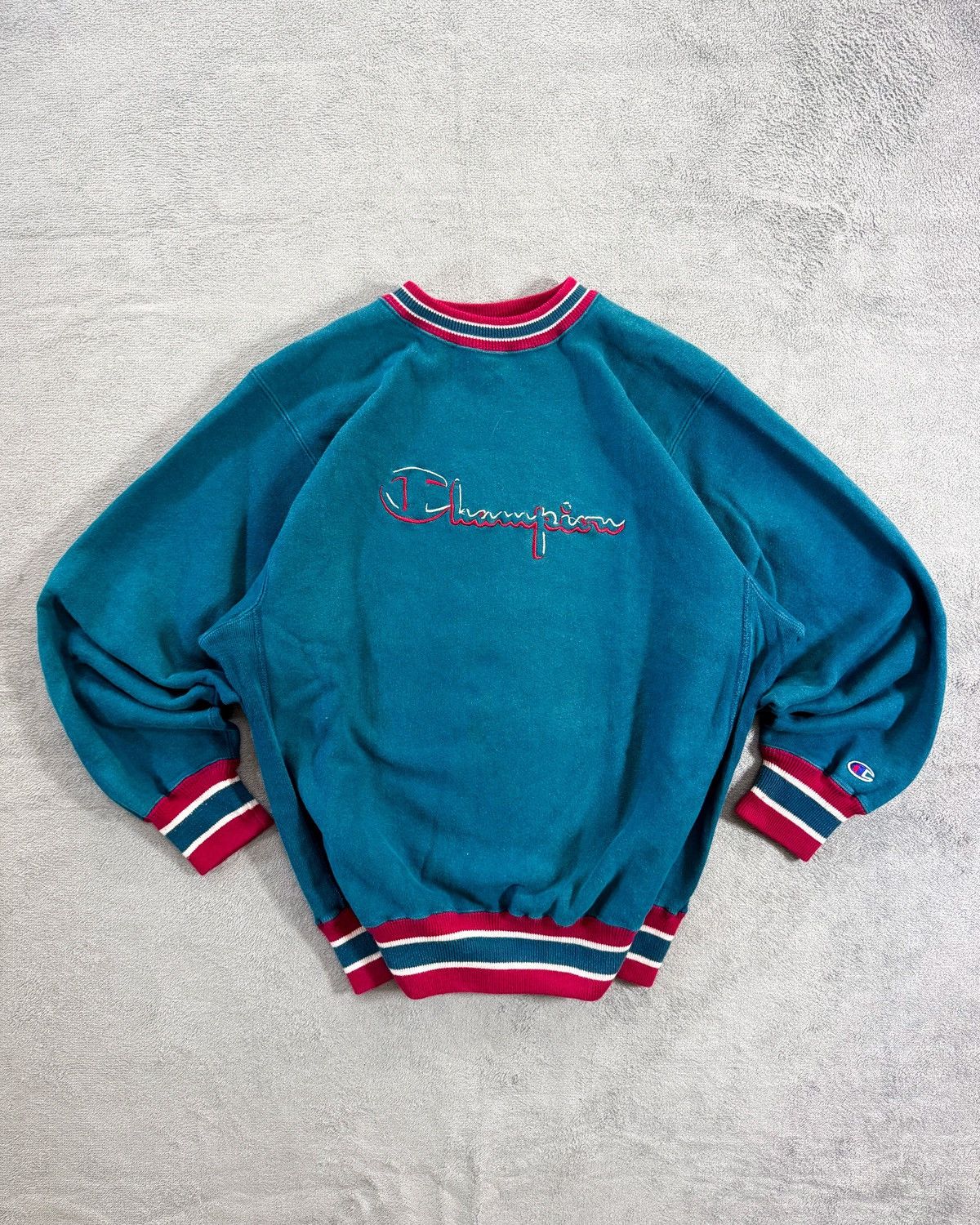 Champion Vintage 90s Champion Reverse Weave Sweatshirt Size US L / EU 52-54 / 3 - 1 Thumbnail