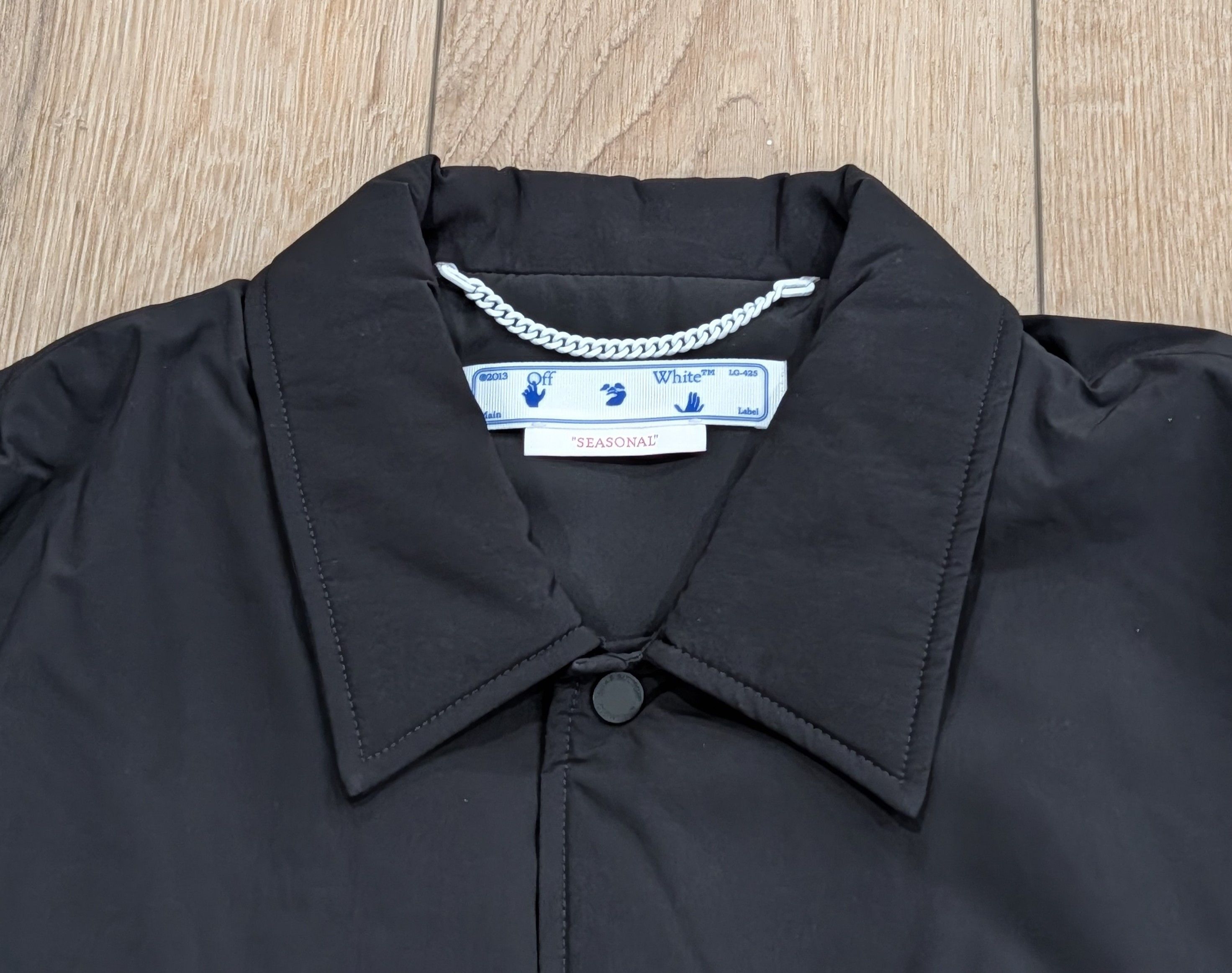 Off-White OFF-WHITE Graffiti Puppet Coaches Jacket Black Medium Size US M / EU 48-50 / 2 - 2 Thumbnail