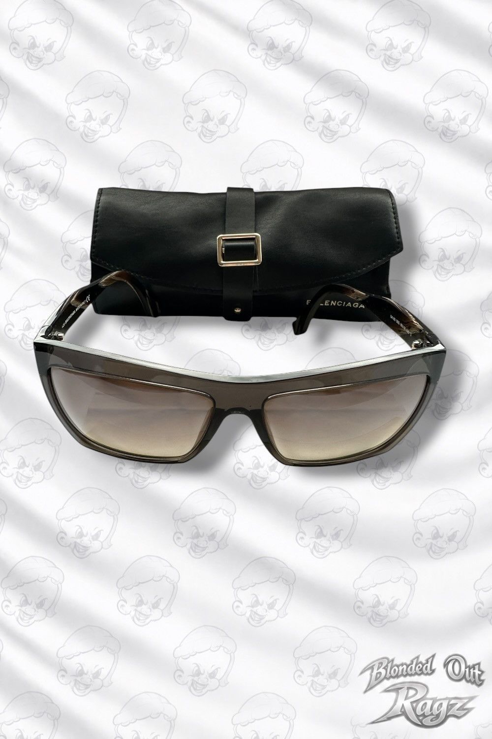 Balenciaga Balenciaga BA89 Vintage Sunglasses Size ONE SIZE - 2 Thumbnail