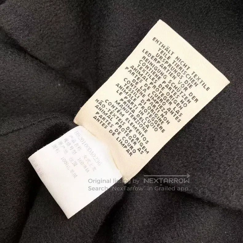 Hermes Hermes Cashmere Black Leather Buckle Jacket Size XS / US 0-2 / IT 36-38 - 5 Thumbnail