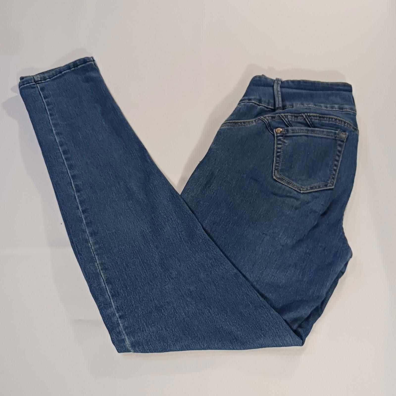Other Watch LA LP8408 Women’s 9 Blue Cotton Blend Button Fly Jeans Size 30" / US 8 / IT 44 - 1 Thumbnail