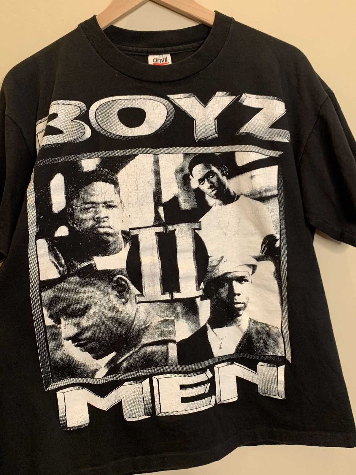 Made In Usa × Rap Tees × Vintage *RARE* Vintage Boyz II Men Single Stitch  R&B Rap T-Shirt - L | Grailed