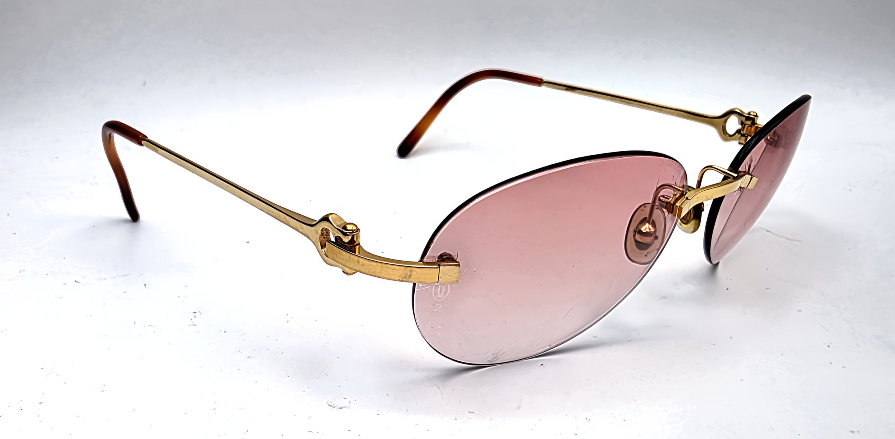 Cartier Authentic Cartier Bolon Gold Glasses CT00450 Size ONE SIZE - 7 Thumbnail