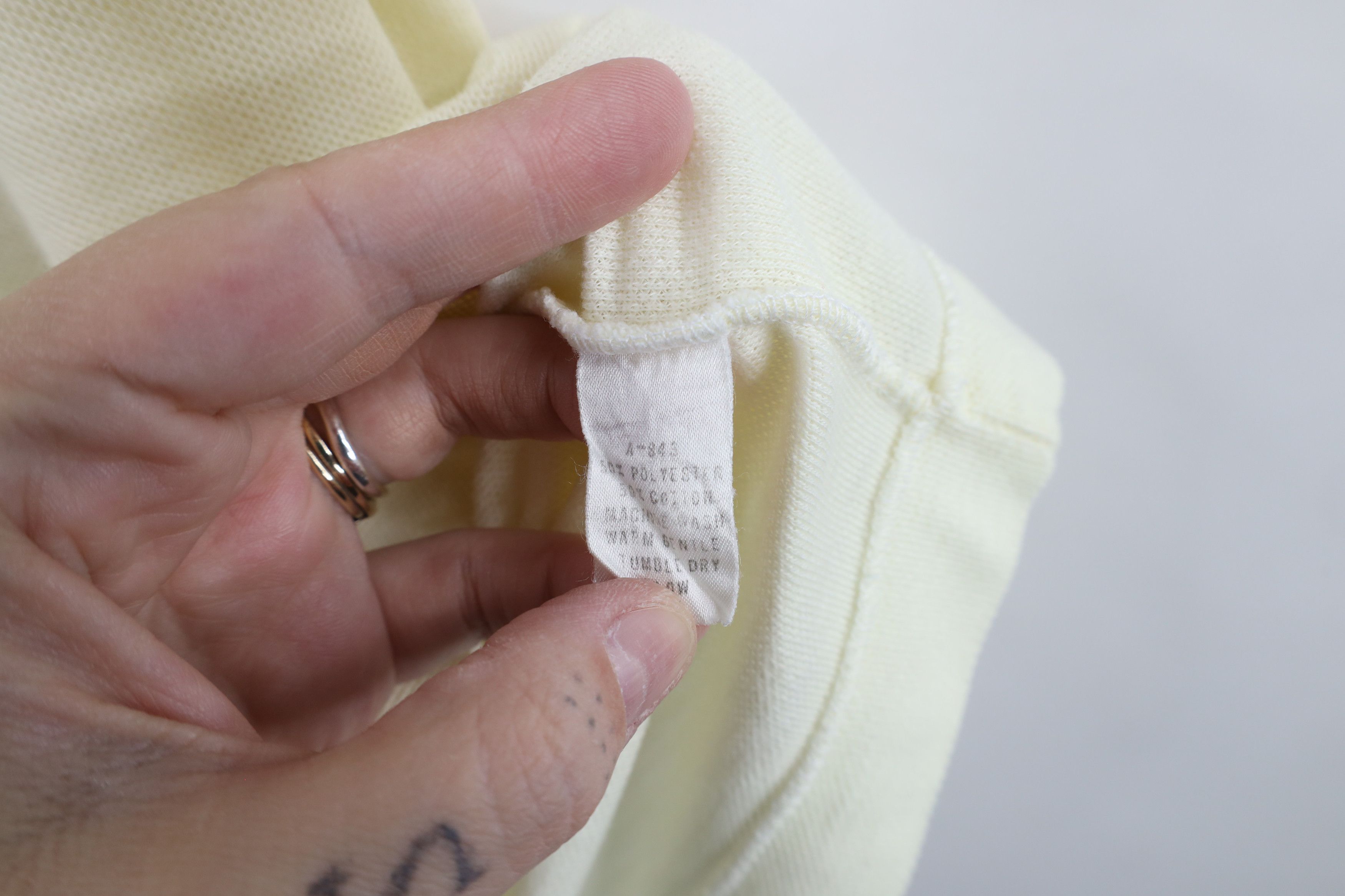 Vintage Vintage 60s 70s Streetwear Collared Tennis Polo USA Size US L / EU 52-54 / 3 - 6 Thumbnail