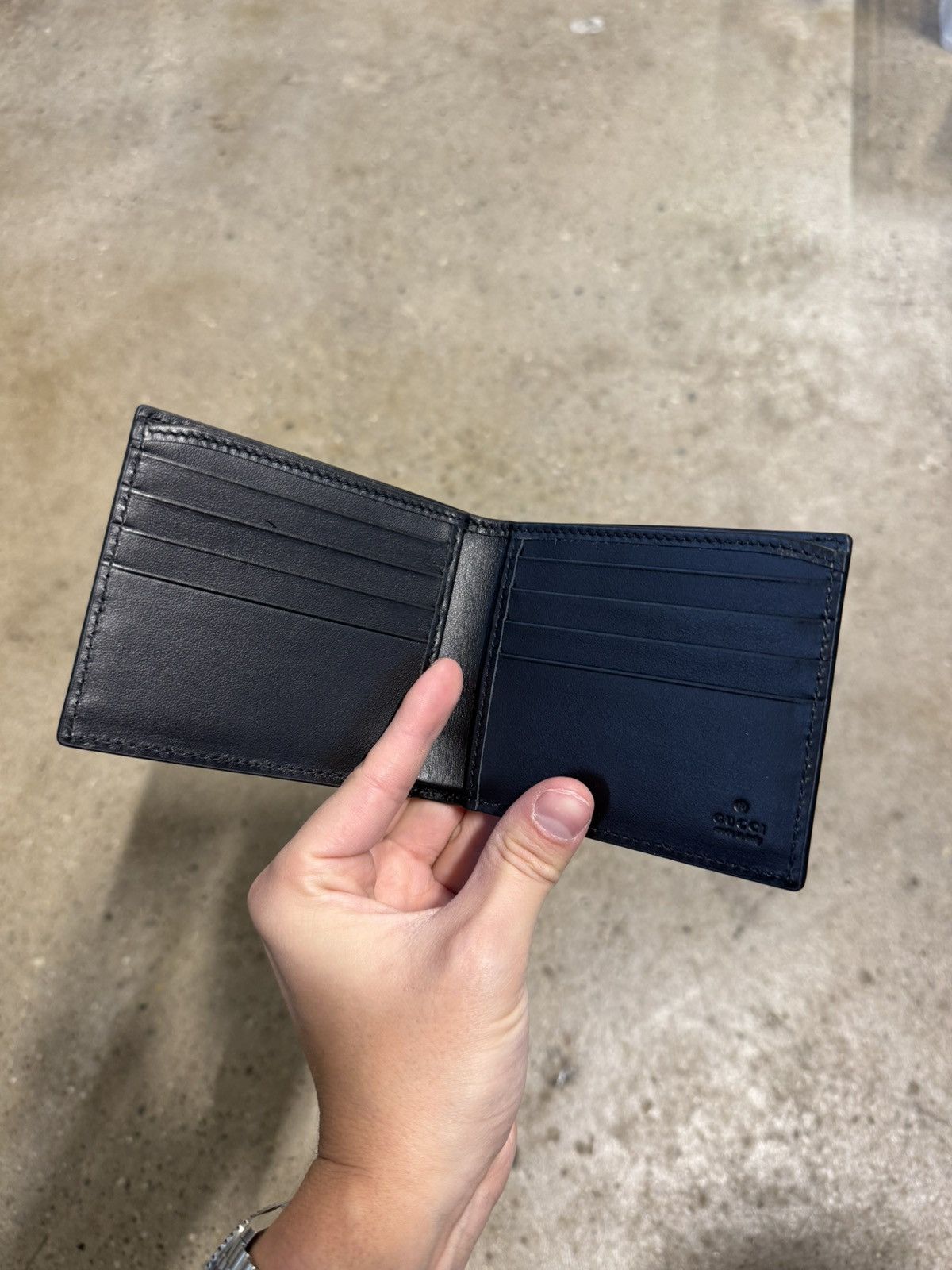 Gucci Gucci GG Leather Wallet NEW 550$ Size ONE SIZE - 4 Thumbnail