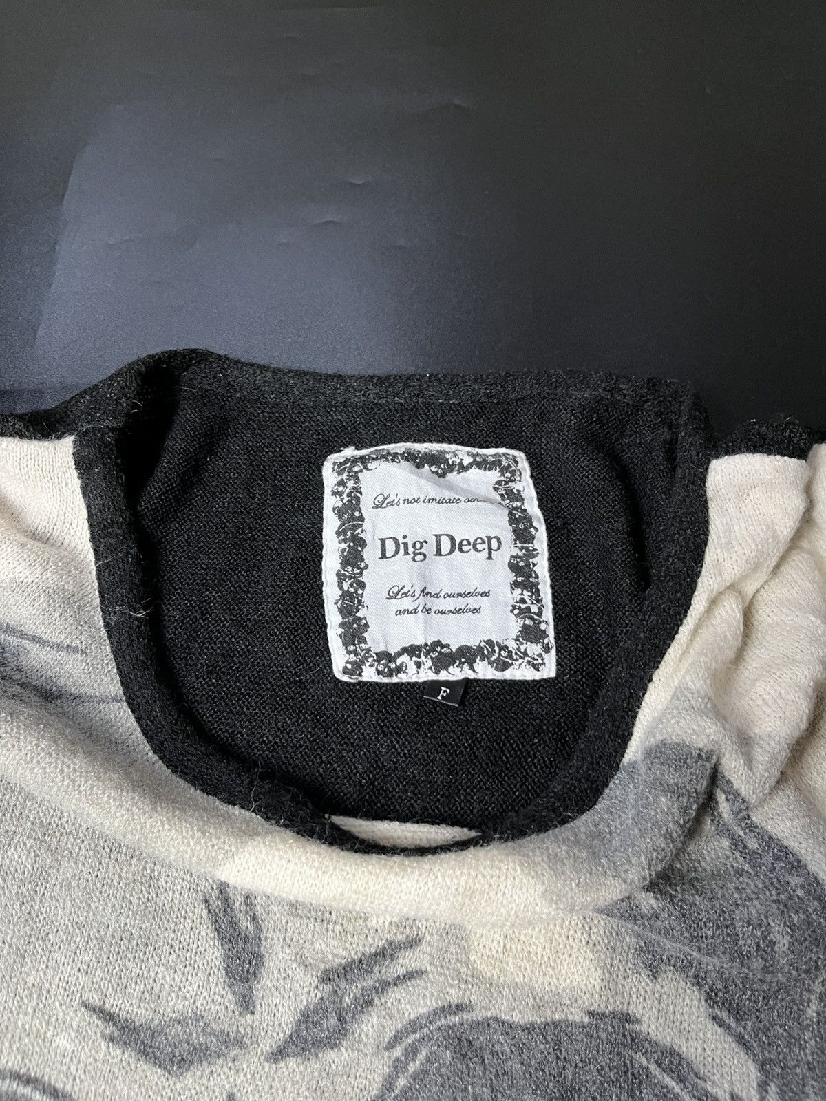 Hysteric Glamour × If Six Was Nine × Japanese Brand Japanese Big Deep Skulls poem Size US M / EU 48-50 / 2 - 5 Thumbnail