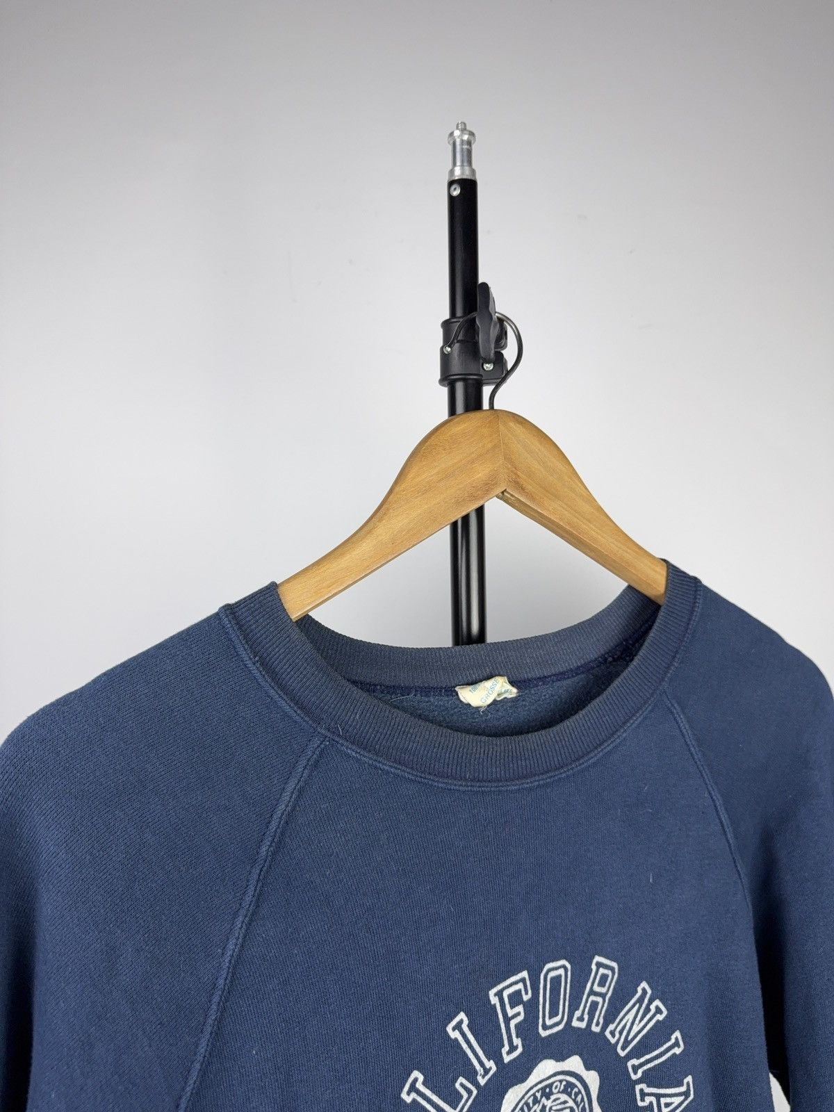 Vintage Vintage 80s California University Crewneck Sweatshirt Blue Size US M / EU 48-50 / 2 - 3 Thumbnail