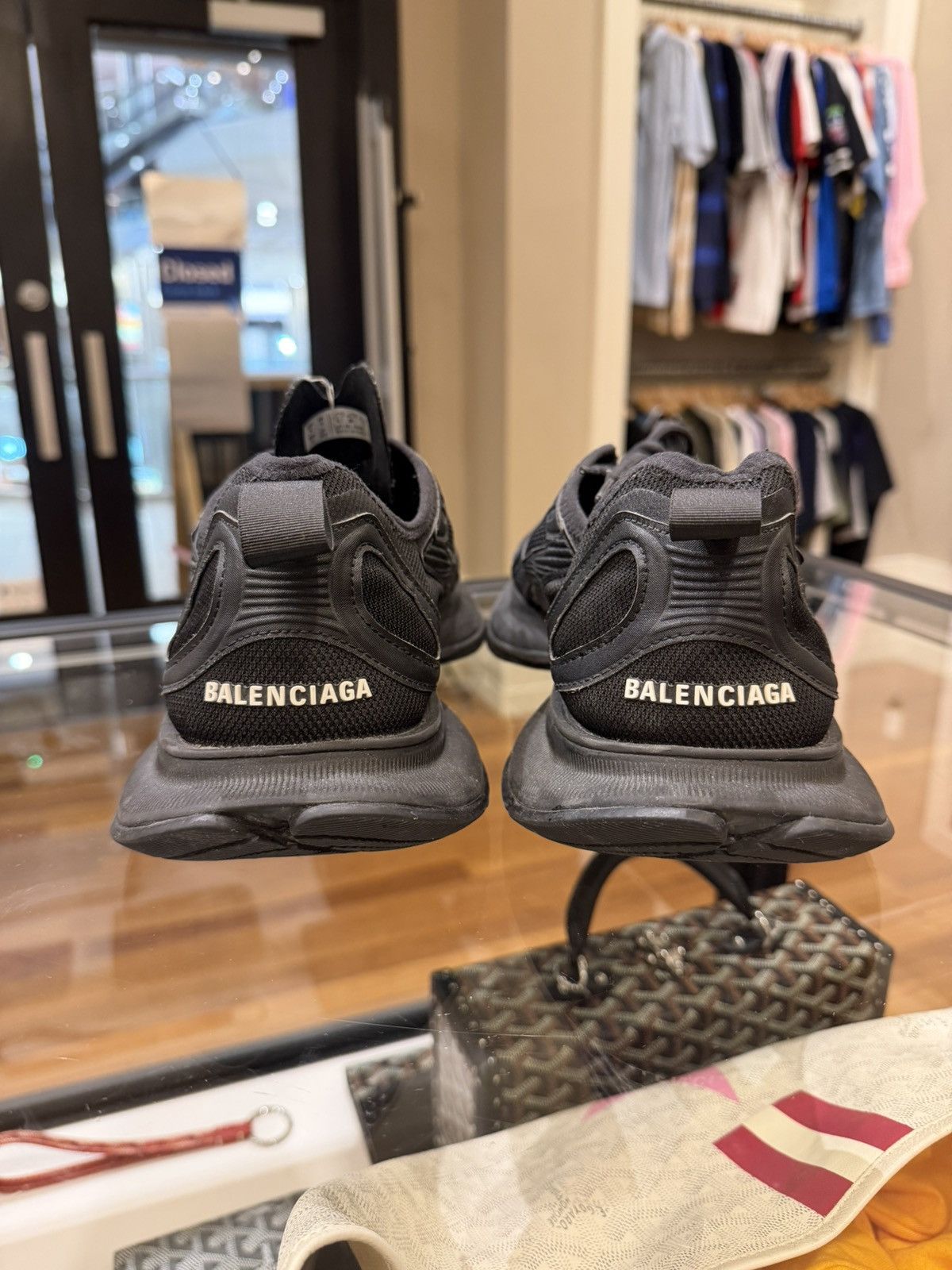 Balenciaga Balenciaga Circuit Worn Out Sneaker - Black Size US 12 / EU 45 - 6 Thumbnail