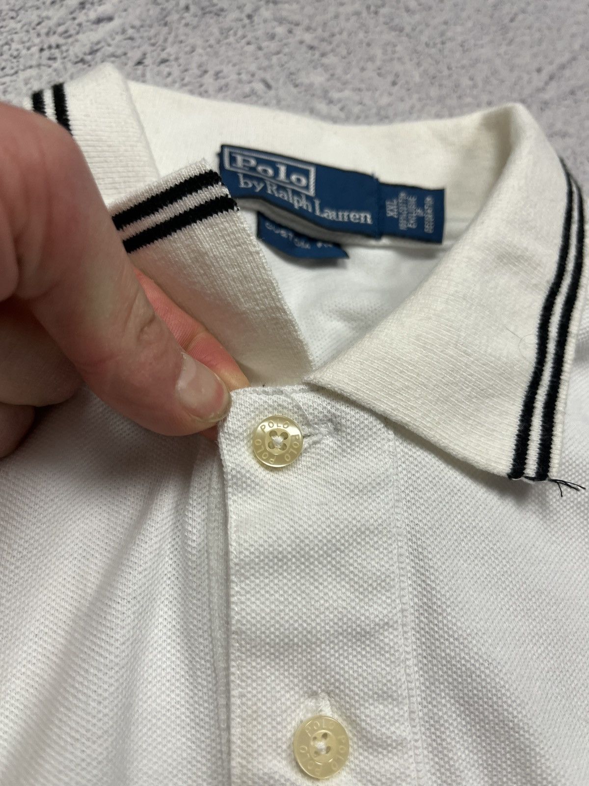 Polo Ralph Lauren Vintage Polo Ralph Lauren Barcelona Polo Shirt Chief Keef Size US L / EU 52-54 / 3 - 12 Thumbnail