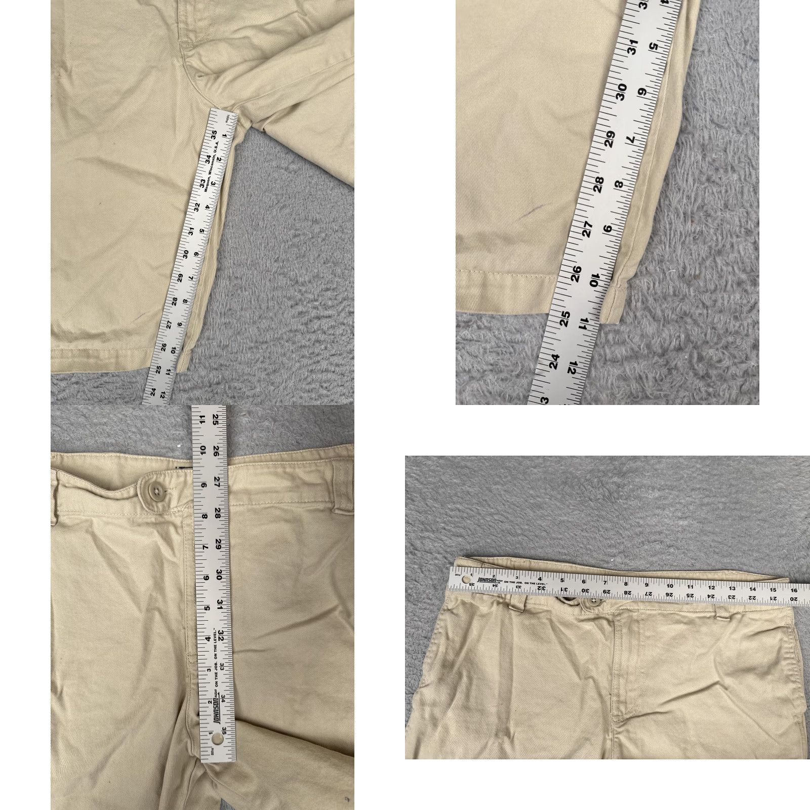Polo Ralph Lauren Ralph Lauren Polo Shorts Womens 18 Khaki Chino Flat Front Classic Casual 32x11 Size 40" / US 18 - 8 Thumbnail