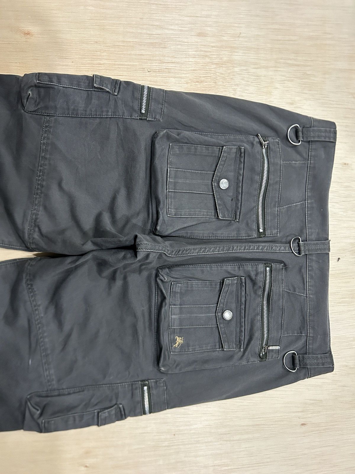Burberry × Designer Vintage Burberry Cargo Multi Pocket y2k Size US 31 - 10 Thumbnail