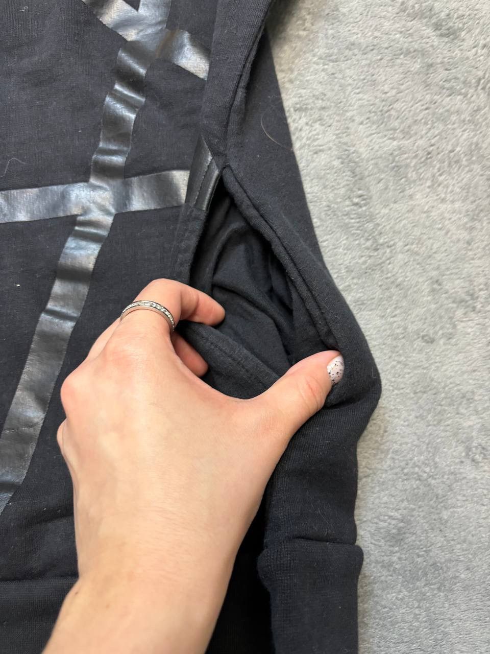 Japanese Brand × Vintage Vintage Y2K Heartless Pentagram Owens Style Opium Sweatshirt Size US S / EU 44-46 / 1 - 4 Thumbnail