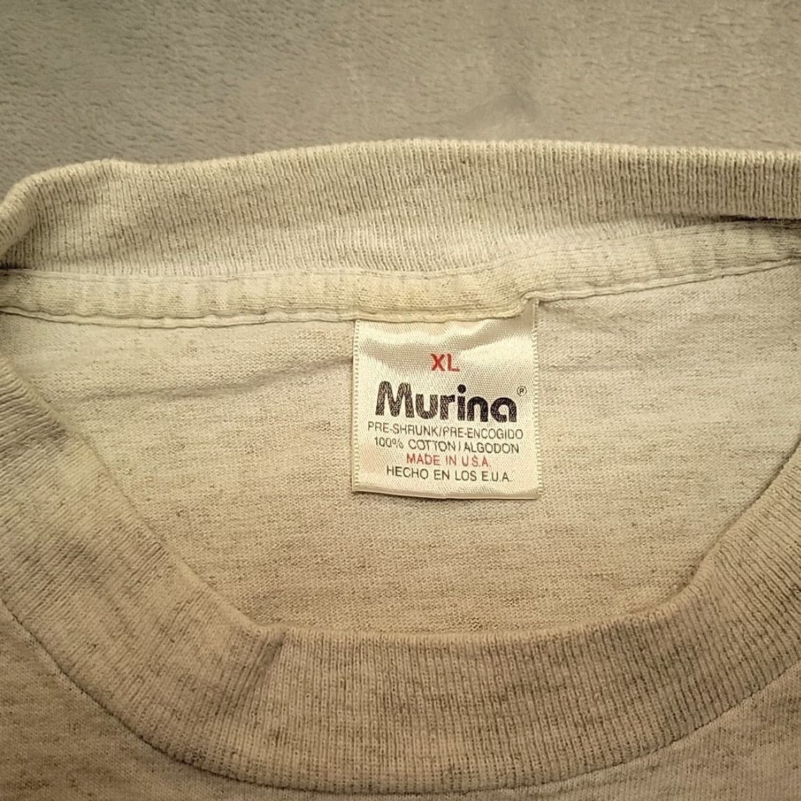 Vintage VTG Ottmar Liebert Luna Negra Shirt Mens XL Gray 1993 94 Music Tour Made In USA Shirt Mens XL Gray 1993 94 Music Tour Made In USA Size US XL / EU 56 / 4 - 3 Thumbnail
