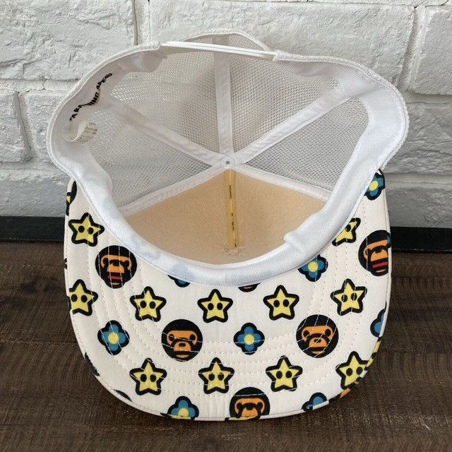 Bape BAPE Milo Monogram trucker hat cap a bathing ape NIGO Size ONE SIZE - 6 Thumbnail