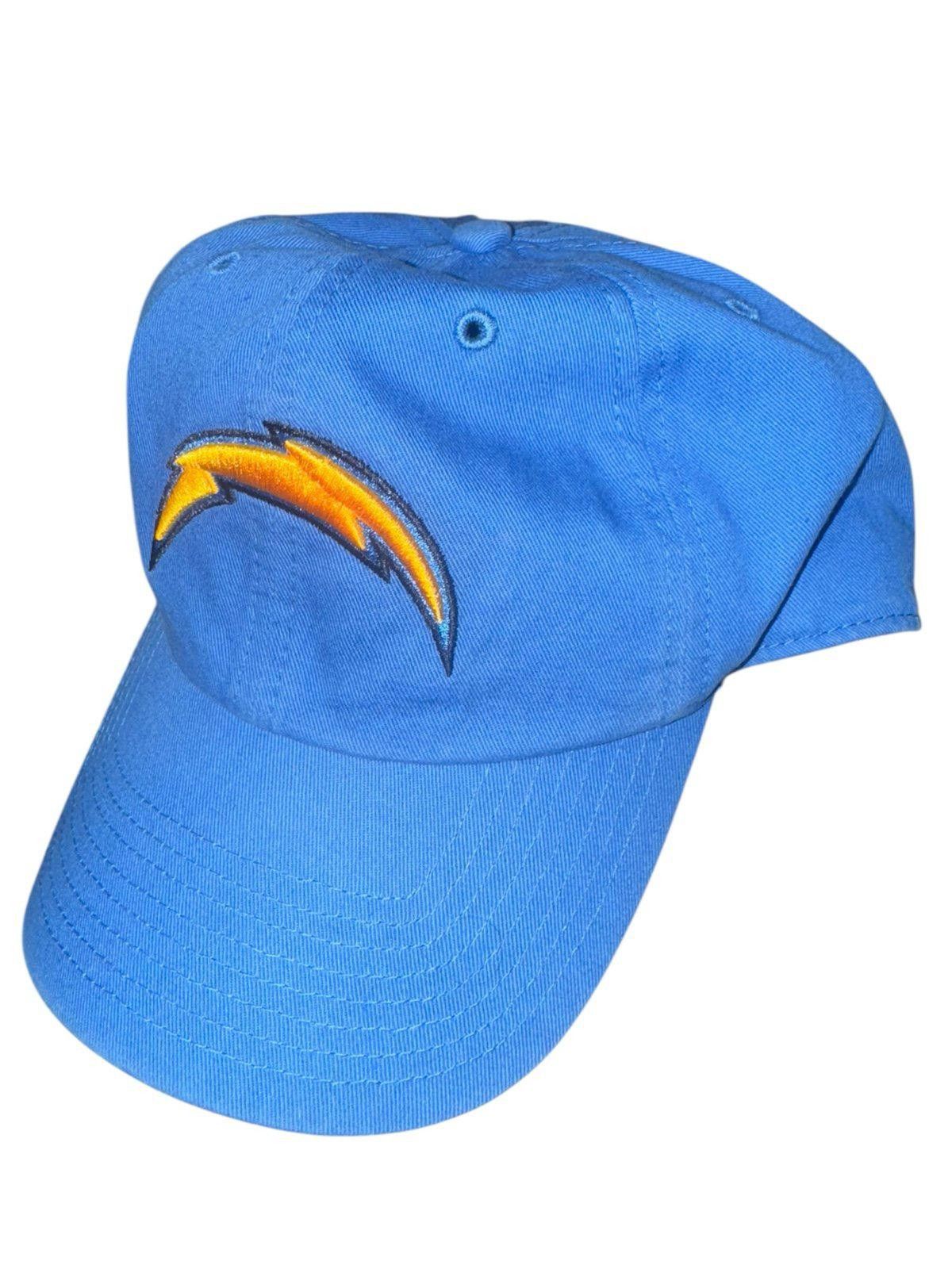 47 Brand Los Angeles Chargers 47 Brand Strapback Hat Blue Rare Mens Size ONE SIZE - 1 Thumbnail
