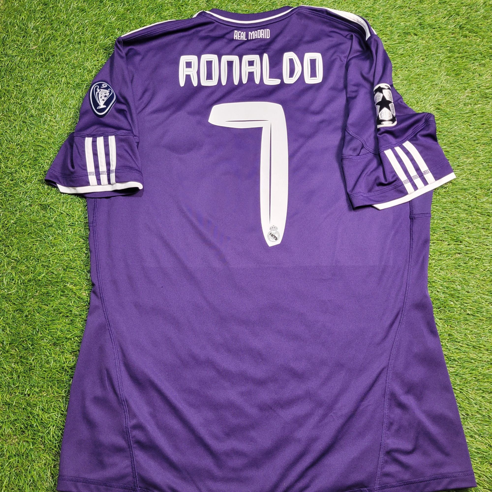 Adidas Ronaldo Real Madrid 2010 2011 UEFA Third Soccer Jersey L Size US L / EU 52-54 / 3 - 1 Thumbnail