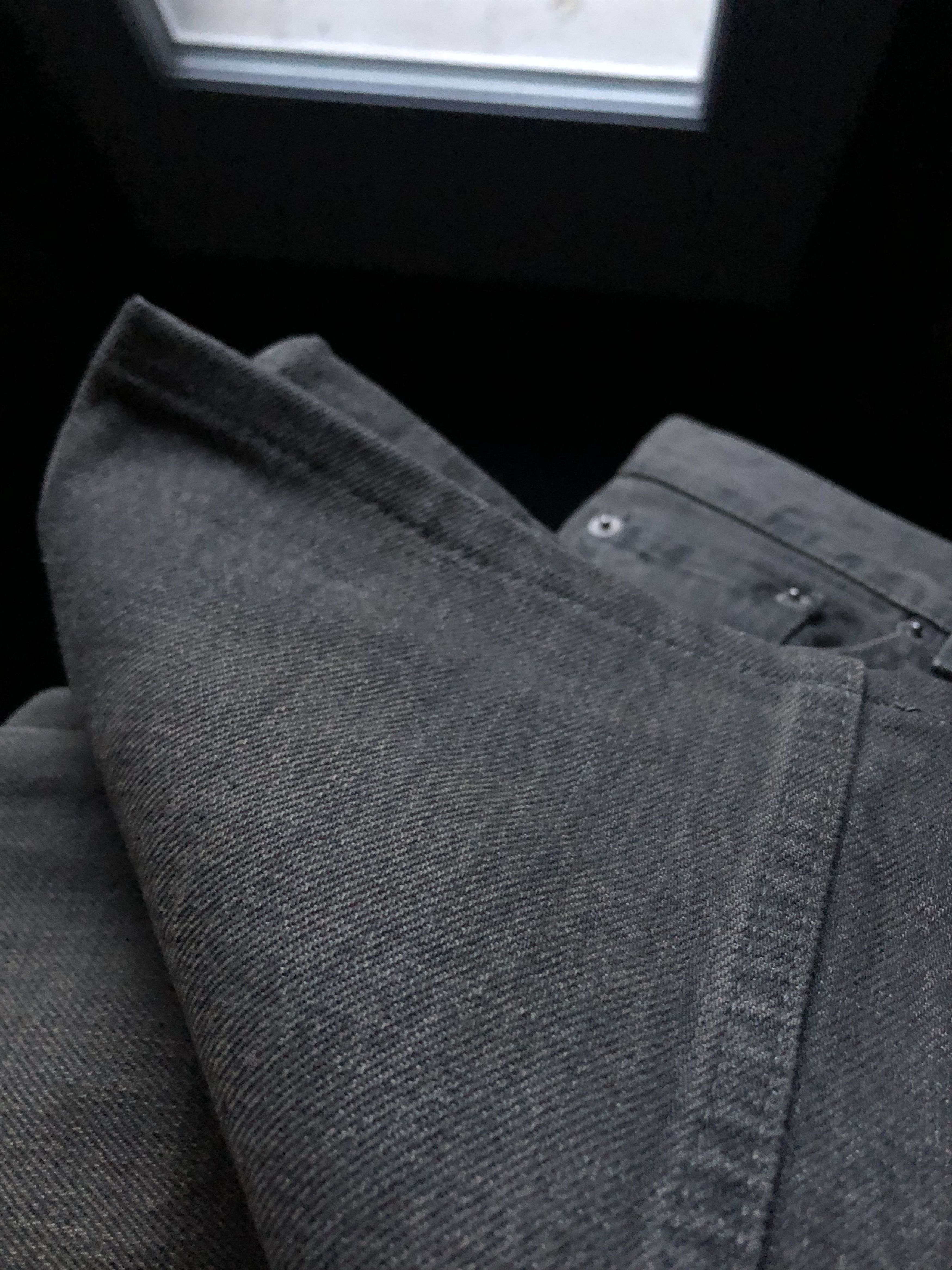 Helmut Lang Helmut Lang 28x29 Slim Straight Grey Jeans Size US 28 / EU 44 - 7 Thumbnail