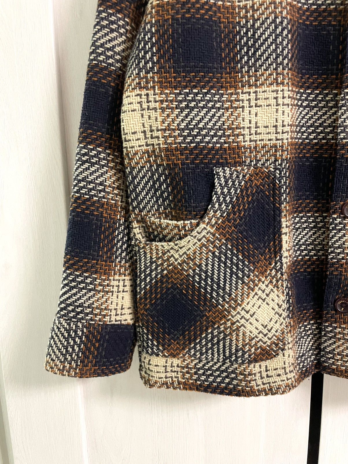 Percival Percival Sheridan Check Plaid Overshirt Jacket Coat Size US L / EU 52-54 / 3 - 8 Thumbnail