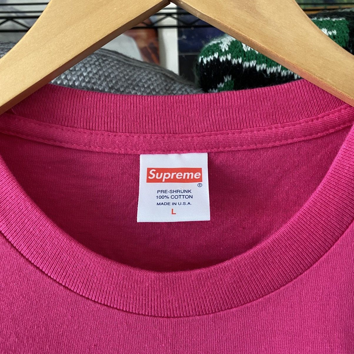 Supreme Supreme Worldwide T-Shirt Longsleeve Pink 2015 Vintge Size US L / EU 52-54 / 3 - 4 Thumbnail