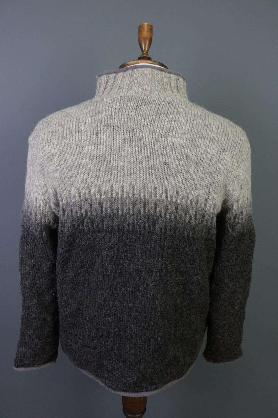 Designer Pachamama Grey / Brown Colorblock Full Zip Jacket Size M/L Size US L / EU 52-54 / 3 - 11 Thumbnail