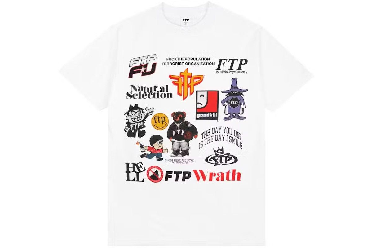 Fuck The Population FTP ARCHIVE TEE Size US XL / EU 56 / 4 - 2 Thumbnail