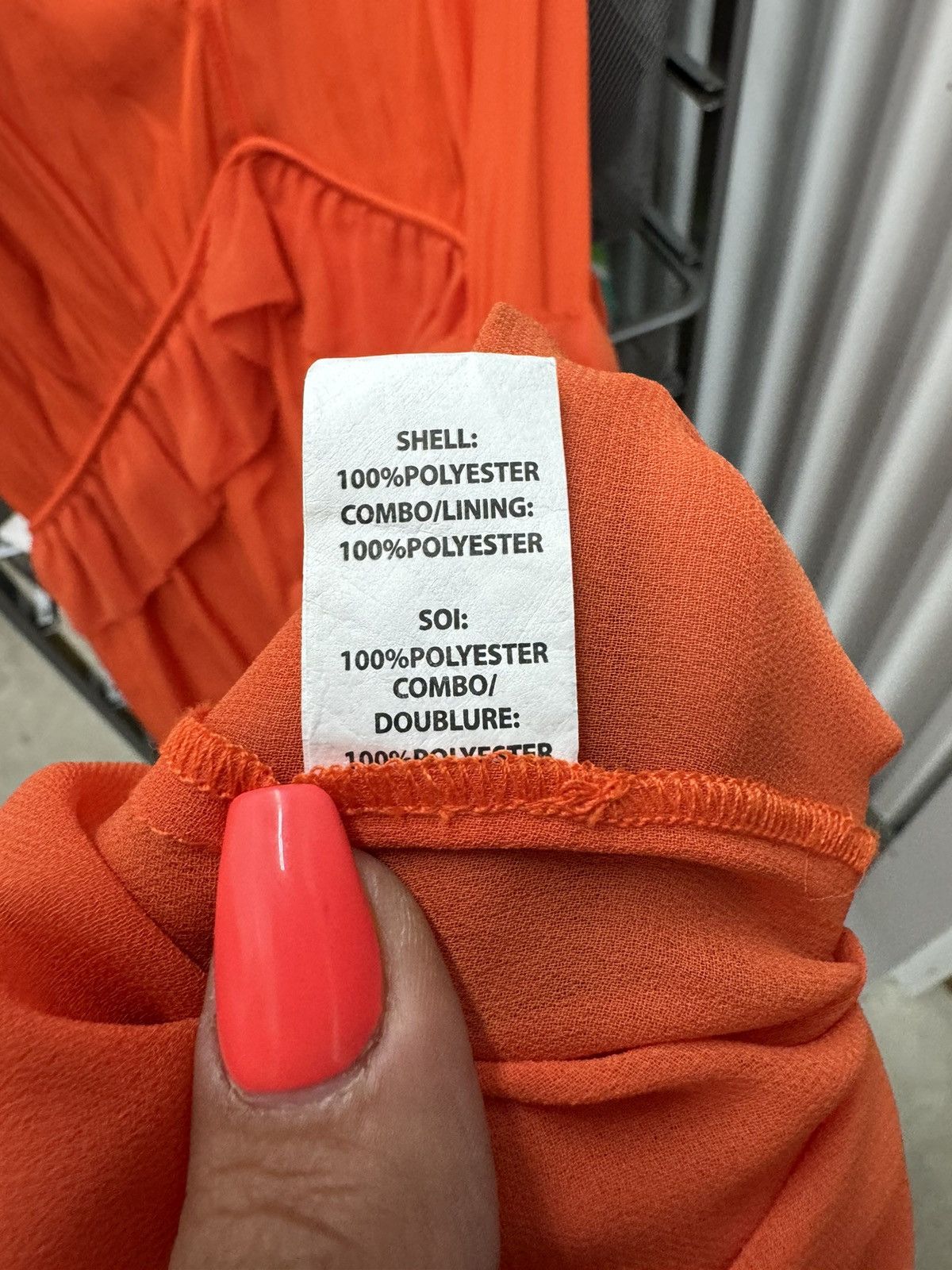 Ramy Brook Ramy Brook Orange Dress Size 0 Size XS / US 0-2 / IT 36-38 - 4 Thumbnail