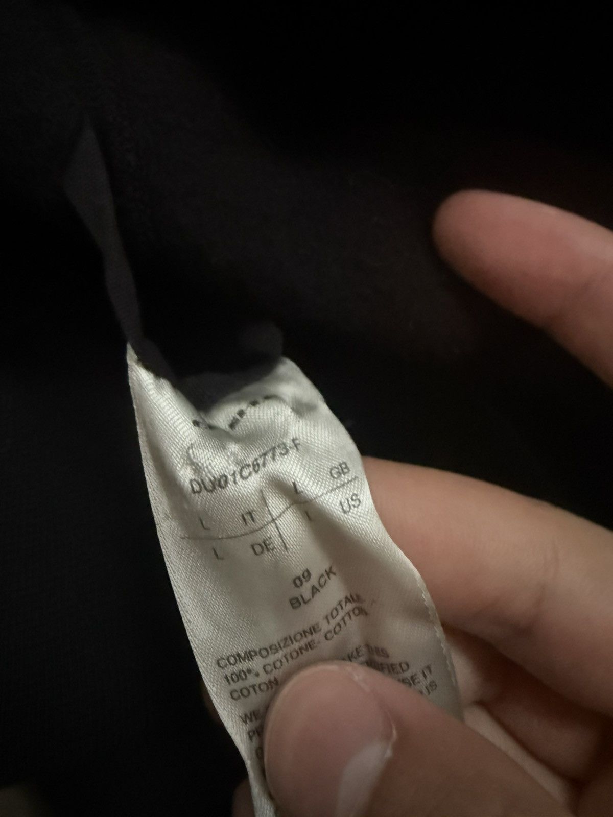 Rick Owens × Rick Owens Drkshdw Gimp Full Zip hoodie Size US L / EU 52-54 / 3 - 3 Thumbnail