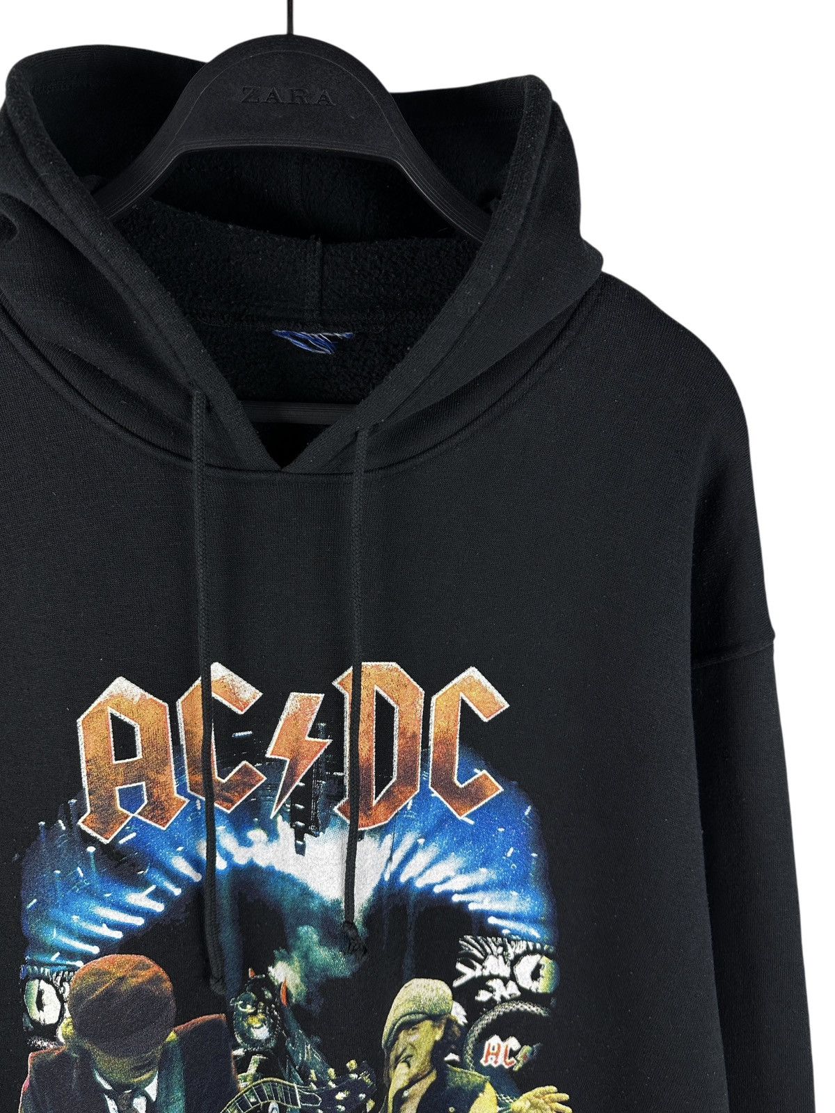 AC/DC Vintage AC/DC Black Ice Double Sided Graphic Band Hoodie Size US XL / EU 56 / 4 - 3 Thumbnail