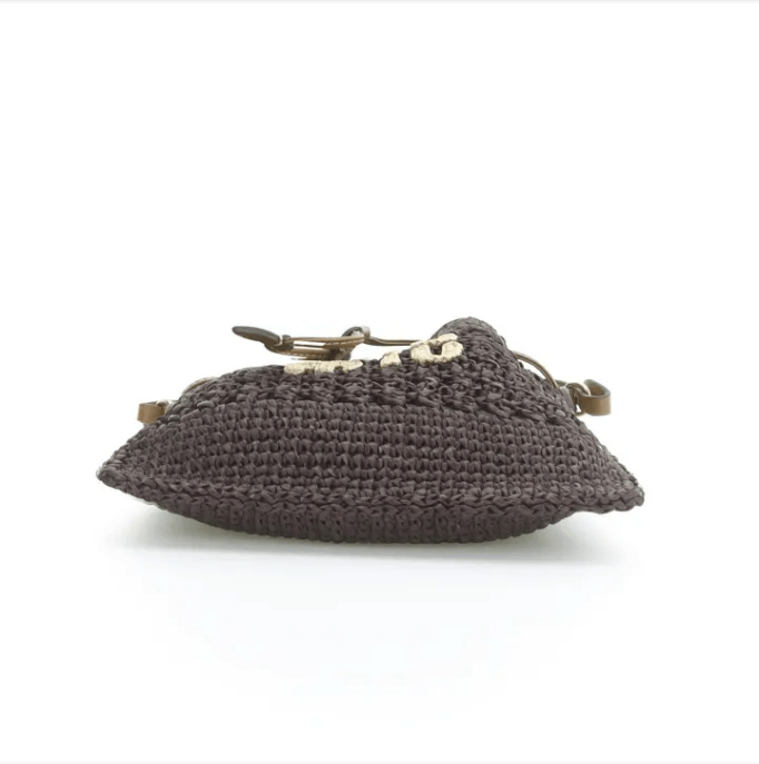 Miu Miu MIU MIU Mini Raffia Bucket Handbag Size ONE SIZE - 4 Thumbnail