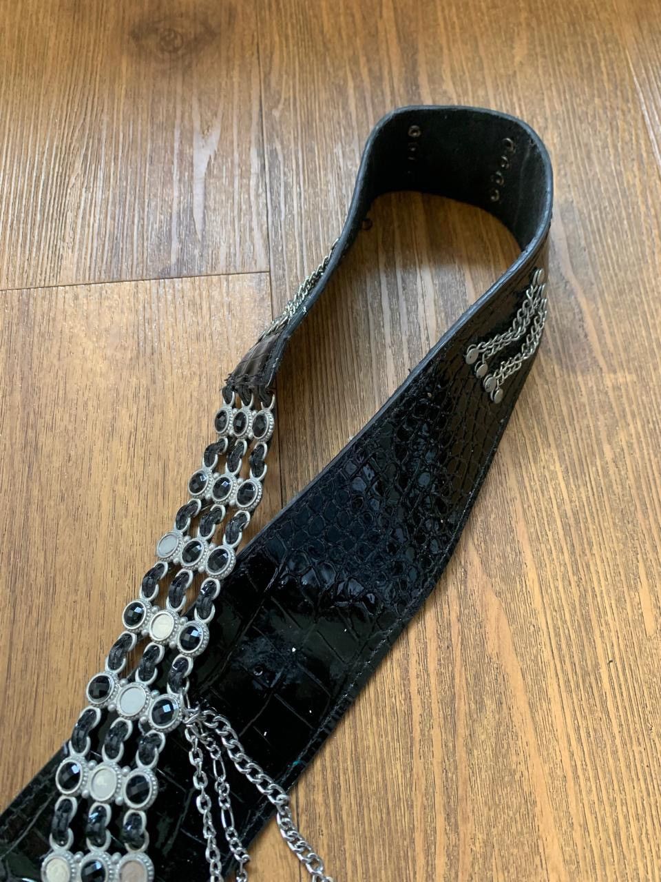 If Six Was Nine Wide snakeskin chain belt Size ONE SIZE - 3 Thumbnail