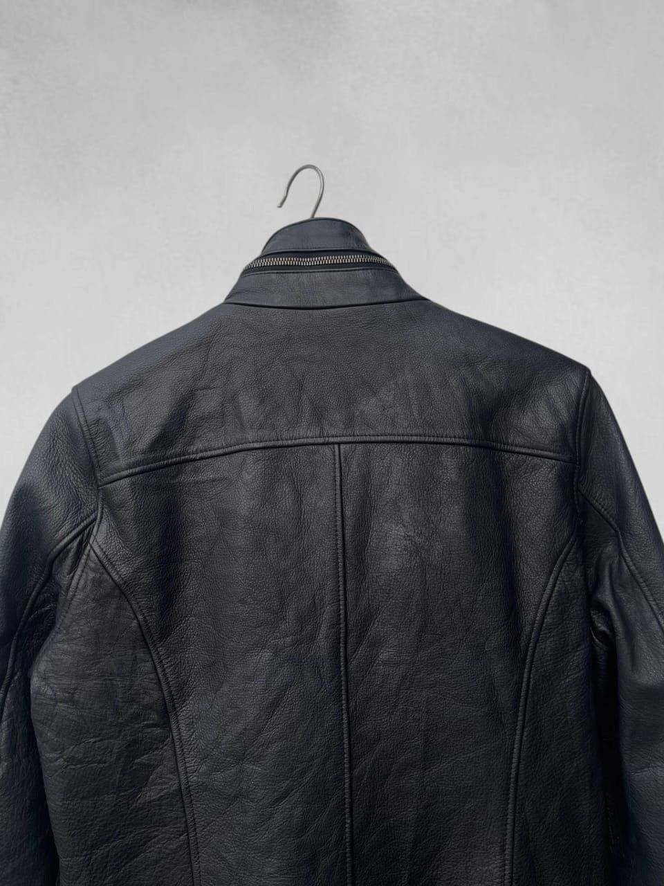 junhashimoto SS2020 junhashimoto Stretch Inner Riders Leather Jacket Size US L / EU 52-54 / 3 - 8 Thumbnail