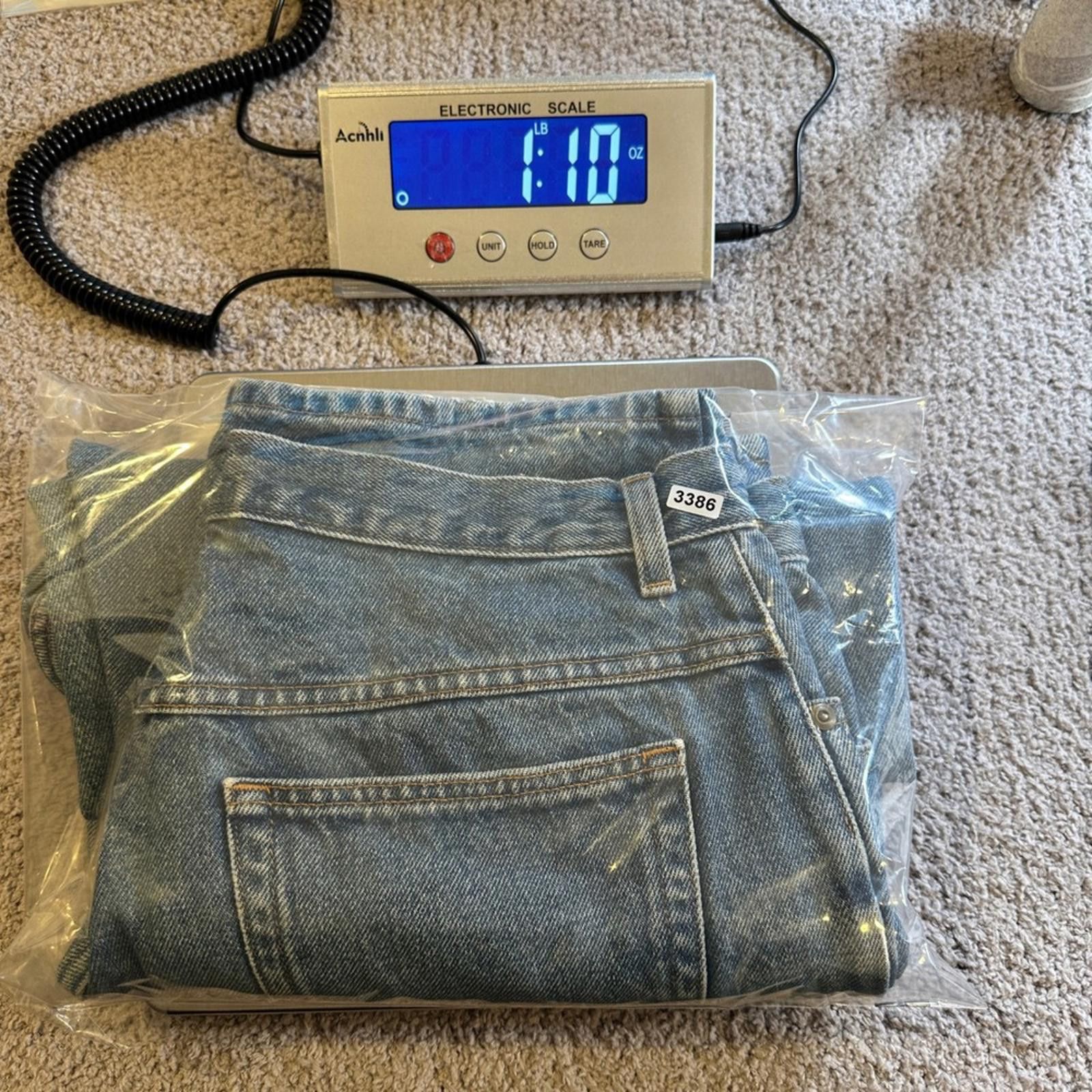 L.L. Bean LL Bean Original Fit Relaxed Jeans Womens 16 MT Light Wash Size 38" / US 16 / IT 52 - 9 Thumbnail